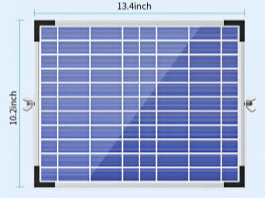15W Solar Pond Aerator Solar Panel