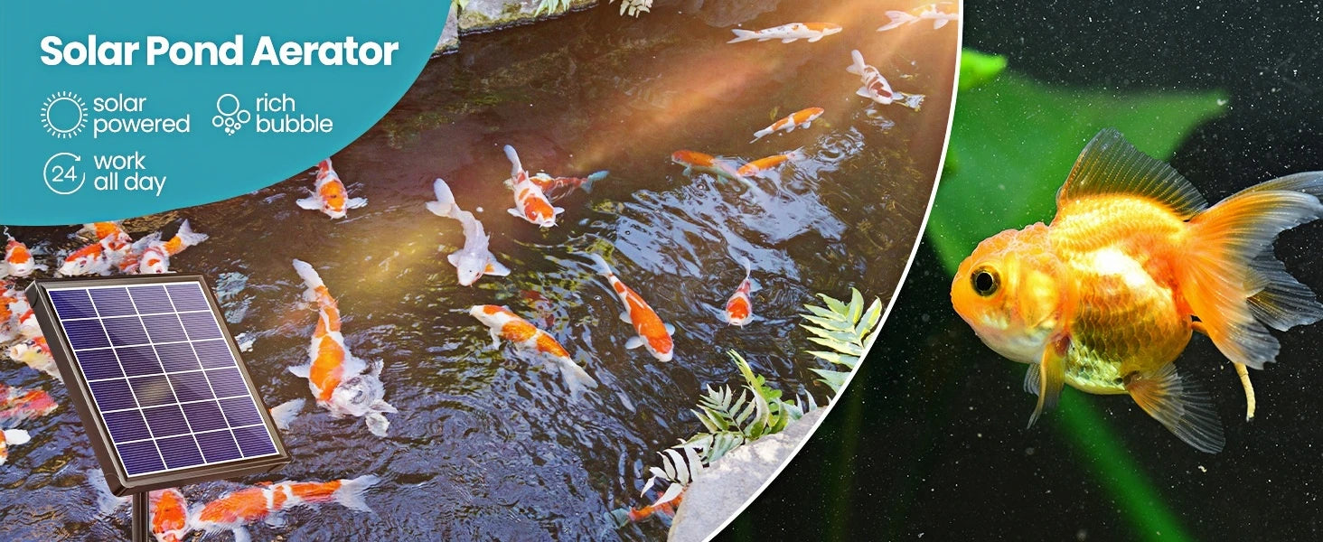 Solar Pond Aerator