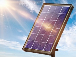 Solar Pond Aerator Setup